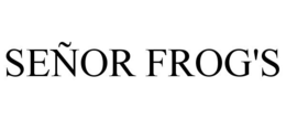 SEÑOR FROG'S trademark