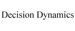 DECISION DYNAMICS trademark