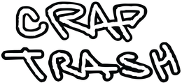 CRAP TRASH trademark