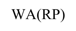 WA(RP) trademark