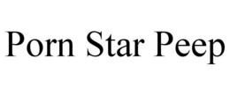 PORN STAR PEEP trademark