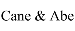 CANE & ABE trademark