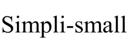 SIMPLI-SMALL trademark