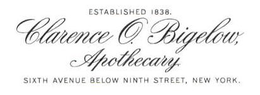 CLARENCE O. BIGELOW, APOTHECARY. ESTABLISHED 1838. SIXTH AVENUE BELOW NINTH STREET, NEW YORK. trademark