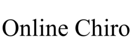 ONLINE CHIRO trademark