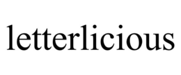 LETTERLICIOUS trademark