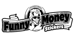 E PLURABUS MOOLA! FUNNY MONEY STICKERS trademark