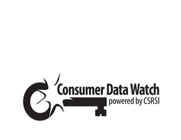 CONSUMER DATA WATCH POWERED BY CSRSI trademark