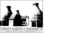 FIRED EARTH CERAMICS DURABLE HANDCRAFTED QUALITY PORCELAIN BATHWARE trademark