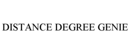 DISTANCE DEGREE GENIE trademark