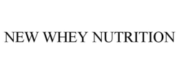 NEW WHEY NUTRITION trademark
