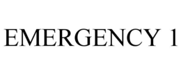 EMERGENCY 1 trademark