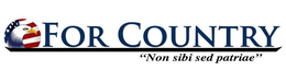 FOR COUNTRY "NON SIBI SED PATRIAE" trademark