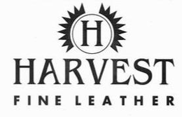 H HARVEST FINE LEATHER trademark