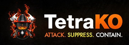 TETRAKO ATTACK. SUPPRESS. CONTAIN. trademark