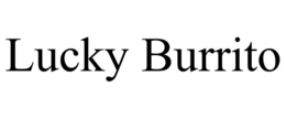 LUCKY BURRITO trademark
