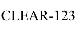 CLEAR-123 trademark