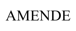 AMENDE trademark