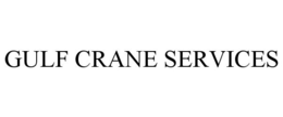 GULF CRANE SERVICES trademark