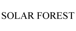 SOLAR FOREST trademark