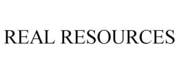 REAL RESOURCES trademark
