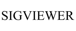 SIGVIEWER trademark