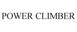 POWER CLIMBER trademark