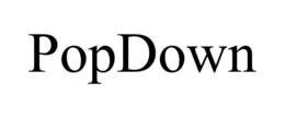 POPDOWN trademark