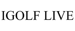 IGOLF LIVE trademark