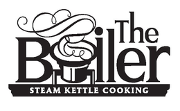 THE BOILER STEAM KETTLE COOKING trademark