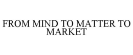 FROM MIND TO MATTER TO MARKET trademark