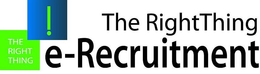 !THE RIGHT THING THE RIGHTTHING E-RECRUITMENT trademark