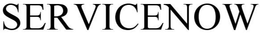 SERVICENOW trademark
