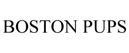BOSTON PUPS trademark
