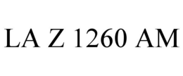 LA Z 1260 AM trademark