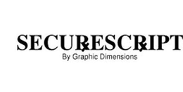 SECURESCRIPT BY GRAPHIC DIMENSIONS trademark