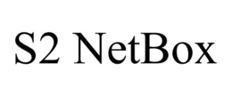 S2 NETBOX trademark