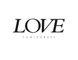 LOVE · UNIVERSE · trademark