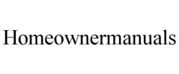 HOMEOWNERMANUALS trademark