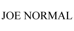 JOE NORMAL trademark