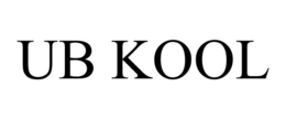 UB KOOL trademark