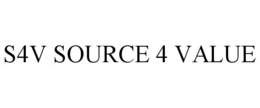 S4V SOURCE 4 VALUE trademark