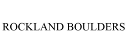 ROCKLAND BOULDERS trademark