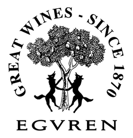 GREAT WINES - SINCE 1870 EGVREN trademark