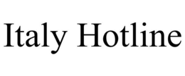 ITALY HOTLINE trademark