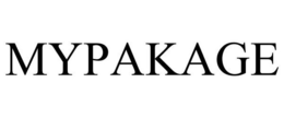 MYPAKAGE trademark