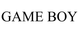 GAME BOY trademark