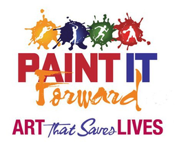 PAINT IT FORWARD ART THAT SAVES LIVES. trademark