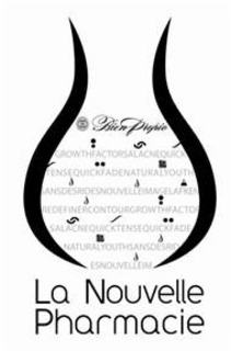 BIEN PROPIO GROWTHFACTORSALACNEQUICK TENSEQUICKFADENATURALYOUTH SANSDESRIDESNOUVELLEIMAGELAFKEN REDEFINERCONTOURGROWTHFACTOR SALACNEQUICKTENSEQUICKFADE NATURALYOUTHSANSDESRID ESNOUVELLEIM LA NOUVELLE PHARMACIE trademark