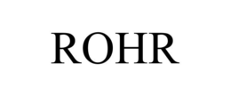 ROHR trademark